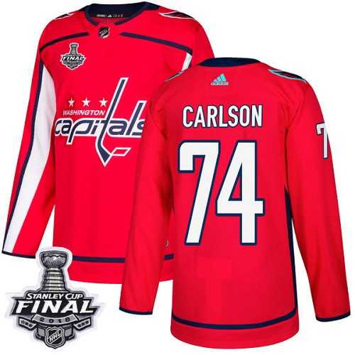 Capitals 74 John Carlson Red 2018 Stanley Cup Final Bound Adidas Jersey,We sell and wholesale Capitals 74 John Carlson Red 2018 Stanley Cup Final Bound Adidas Jersey on line form chian!